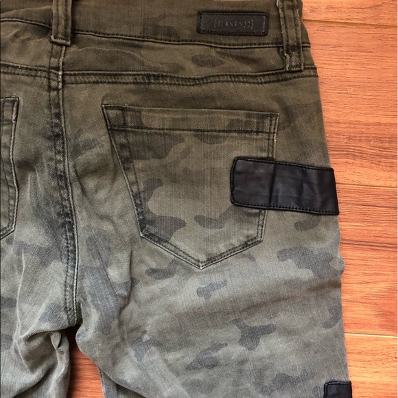 Blank NYC - Skinny Camo Jeans. New condition. - Picture 5 of 6